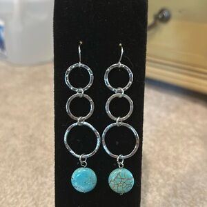 Beautiful turquoise earrings